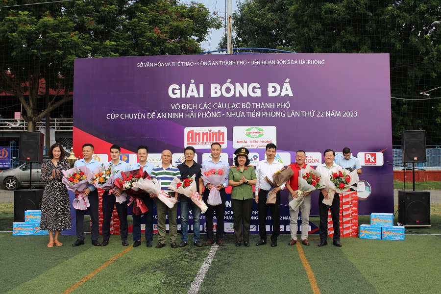 Khai mạc Giải Bóng đá Vô địch các câu lạc bộ thành phố, Cúp Chuyên đề An ninh Hải Phòng - Nhựa Tiền Phong lần thứ 22 năm 2023